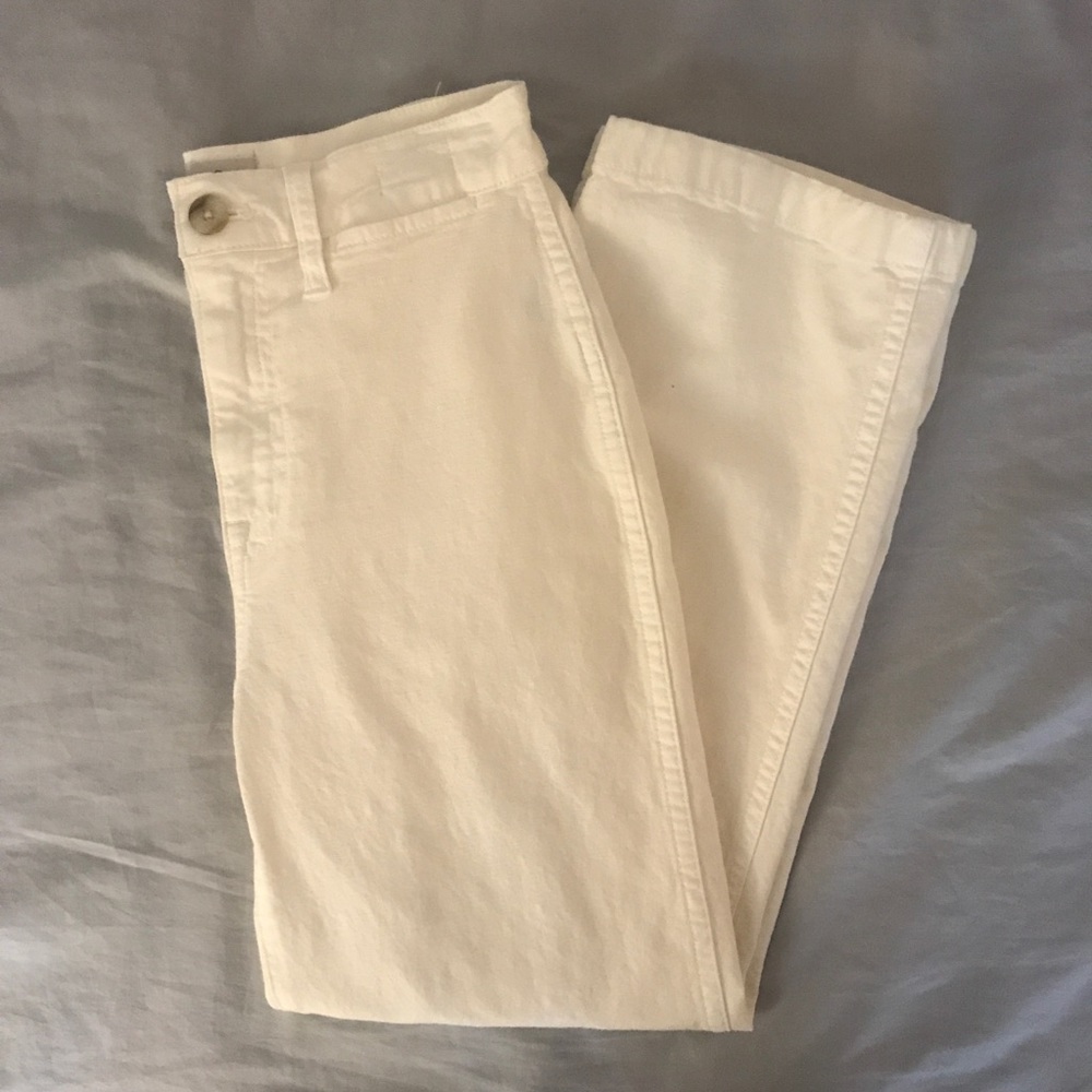 NWOT J.Crew Slim Wide Leg Crop Pants